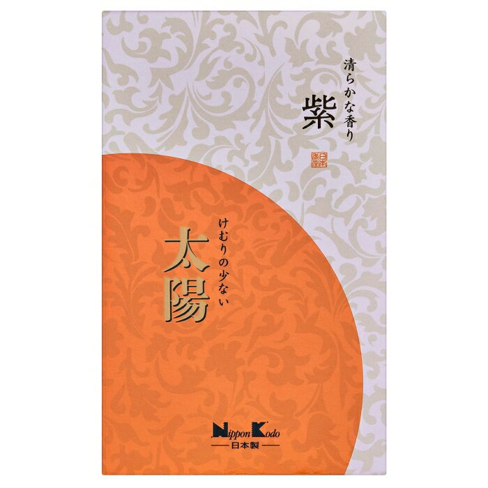 Inkou （Solid Perfume） - 日本香堂 太陽 紫 バラ詰