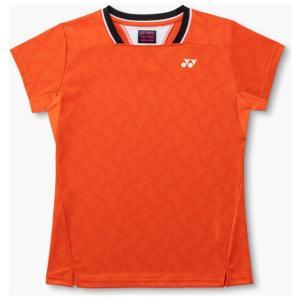 YONEX ヨネックス ウィメンズゲームシャツ (20982) [色 : サイバーオレンジ] [サイズ : L](4.0)