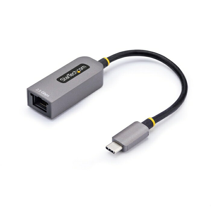 STARTECH.COM LANアダプター/USB-C/1x RJ45/10/100Mbpsおよび1/2.5Gbps(C22G-USB-ETHERNET)