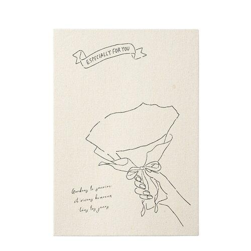 ケー・イー・アイ ハンドメイド用キャンバスボードスタンド ブーケ アイボリー 5128-AI (1927274)(4.0)