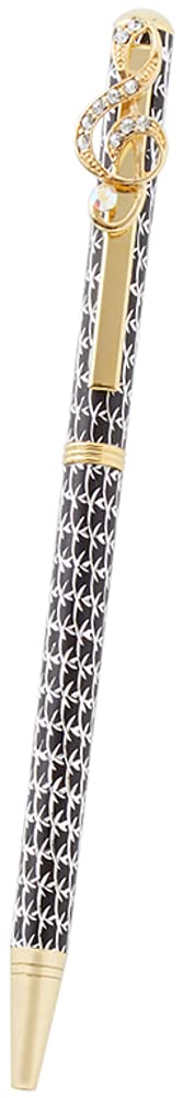 仁王インターナショナル キラキラボールペン 音符3スワロフスキーのオーナメント付】 (446-65608)