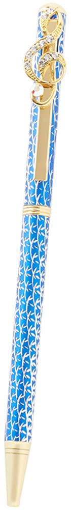 仁王インターナショナル キラキラボールペン 音符3スワロフスキーのオーナメント付】 (446-65612)