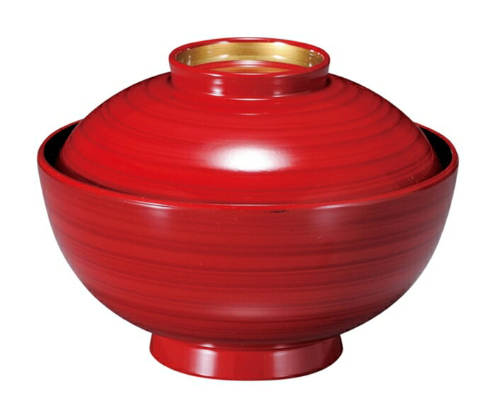 Rakuten - 福井クラフト(Fukui Craft) 福井クラフト TA4.5寸仙才雑煮椀 紅ライン高台内金 31006790 (1874983)