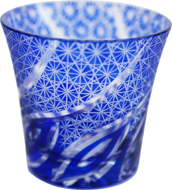 阿瀬眞三商店 阿瀬真三商店 切子(ときめき)青 G4213 (1953865)