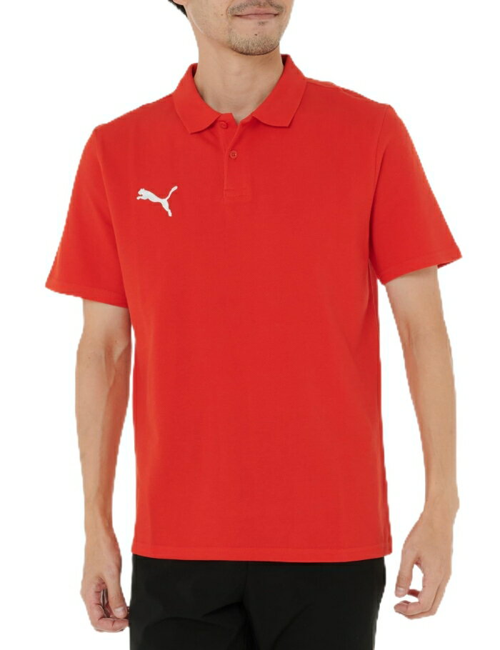 Men'S Wear - PUMA プーマ TEAMGOAL_カジュアル_ポロ (659385) [色 : PUMA_RED] [サイズ : XXL]