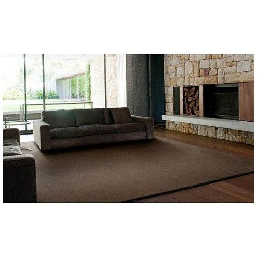 スミノエ(Suminoe) SNX8/200X200 ラグ スミトロンニューサキソニー(200×200cm/ブラウン)【日本製】