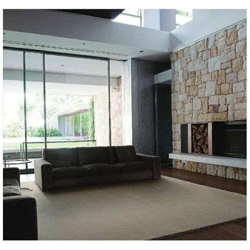 スミノエ(Suminoe) SNX9/200X200 ラグ スミトロンニューサキソニー(200×200cm/グレー)【日本製】