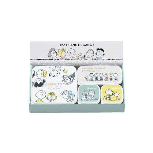 タマハシ(TAMAHASHI) スヌーピー シール容器4点セット・B 0 0 SN-308