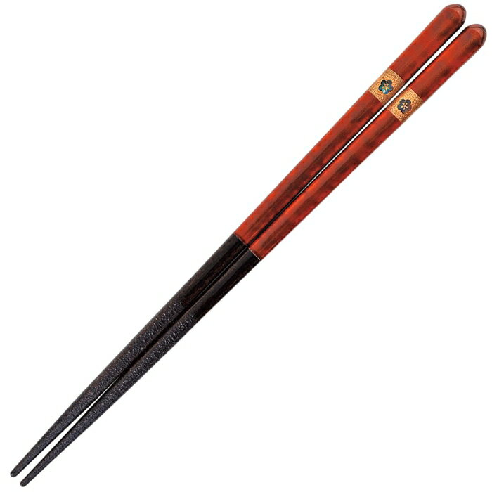 サンライフ若狭塗箸金紅梅21cm