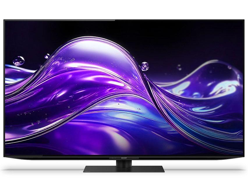 SHARP シャープ 4TC55HQ1 有機ELテレビ AQUOS 4T-C55HQ1 [55V型 /Bluetooth対応 /4K対応 /BS・CS 4Kチューナー内蔵 /YouTube対応]