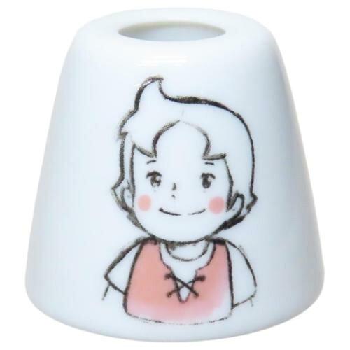 三郷陶器(Sango Toki) 三郷陶器 アルプスの少女ハイジ ハイジ ハブラシ立て 7000-1 ...