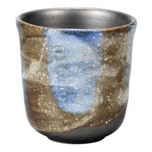 サンメニー 希空(のあ) 茶湯器 信楽焼 ブルー 5126008200072 (2281092)