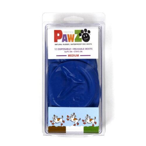 Sirius Pawz 正規輸入品 アメリカ Pawz Dog Boots社製 ポウズ ラバー・ドッグ・ブーツ MEDIUM ブルー PZ3 (4925bt)