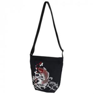 Rakuten - 大西賢製販(Oonisikenseihan) 大西賢製販 Ripple 刺繍ショルダーバッグ 紅鯉 B38-SSB02 (2238122)