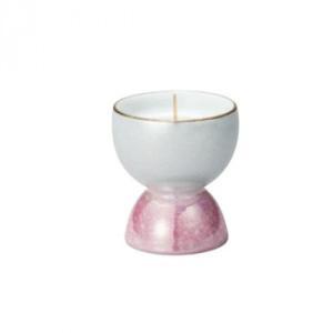 Candlesticks - サンメニー 光綺 灯立 有田焼 ホワイト/ピンク 32j600q100072 (2279935)