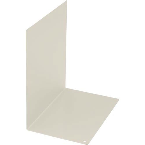 中林製作所 重量物対応ファイルワゴン用ブックエンド ホワイト 11B-1