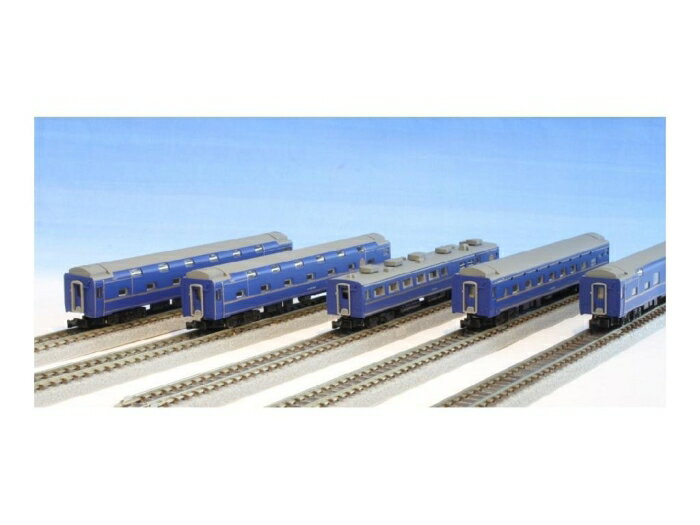 ロクハン(Rokuhan) 24系 北斗星 JR北海道編成 増結5両セット T016-2 (1520152)