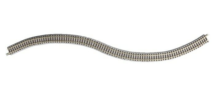 ロクハン(Rokuhan) フレキシブルレール 330mm 1本入り R016 (1519848)