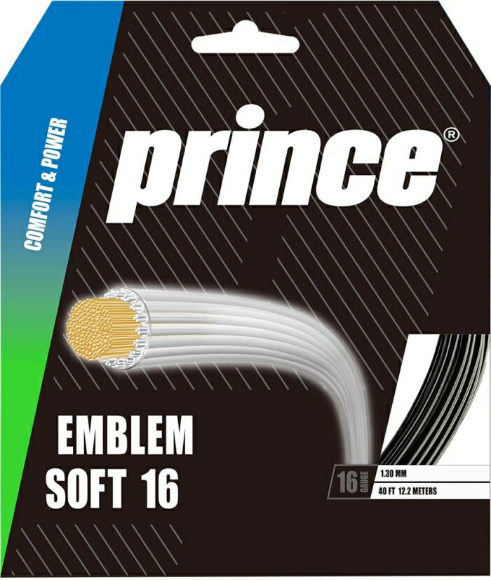 プリンス　 EMBLEM_SOFT_16 (7JJ046) [色 : BLK]【入数:5】