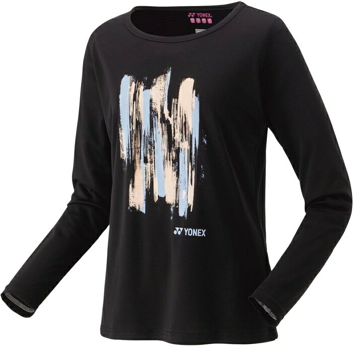 YONEX ヨネックス ウィメンズロングスリーブTシャツ (16813) [色 : ブラック] [サイズ : M]
