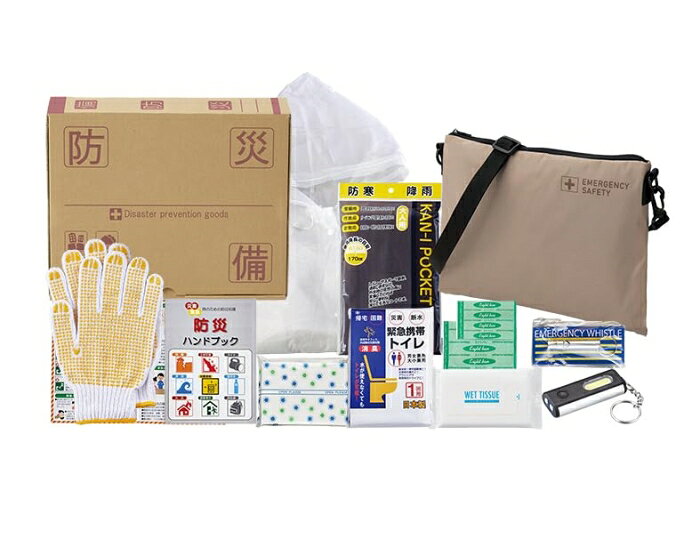 ゼニス サコッシュ防災セット CMB-35G ecjoy-92440685 ECJOY!楽天市場店 パッケージ画像