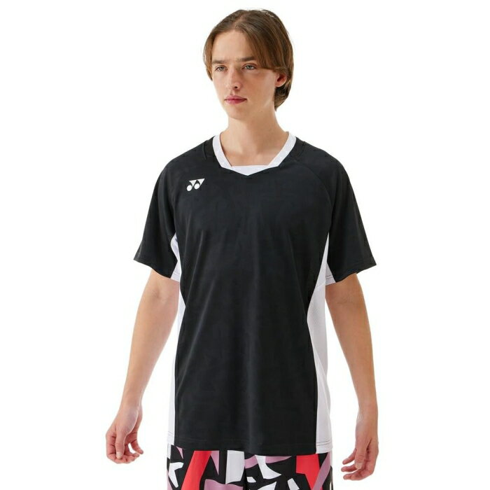 Men'S Wear - YONEX ヨネックス メンズゲームシャツ (10634) [色 : ブラック] [サイズ : XO]