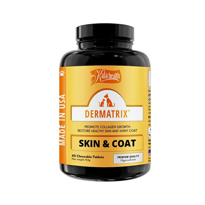Kala Health Enrichment ペット用サプリメント カラヘルス ダーマトリックス(皮 ...