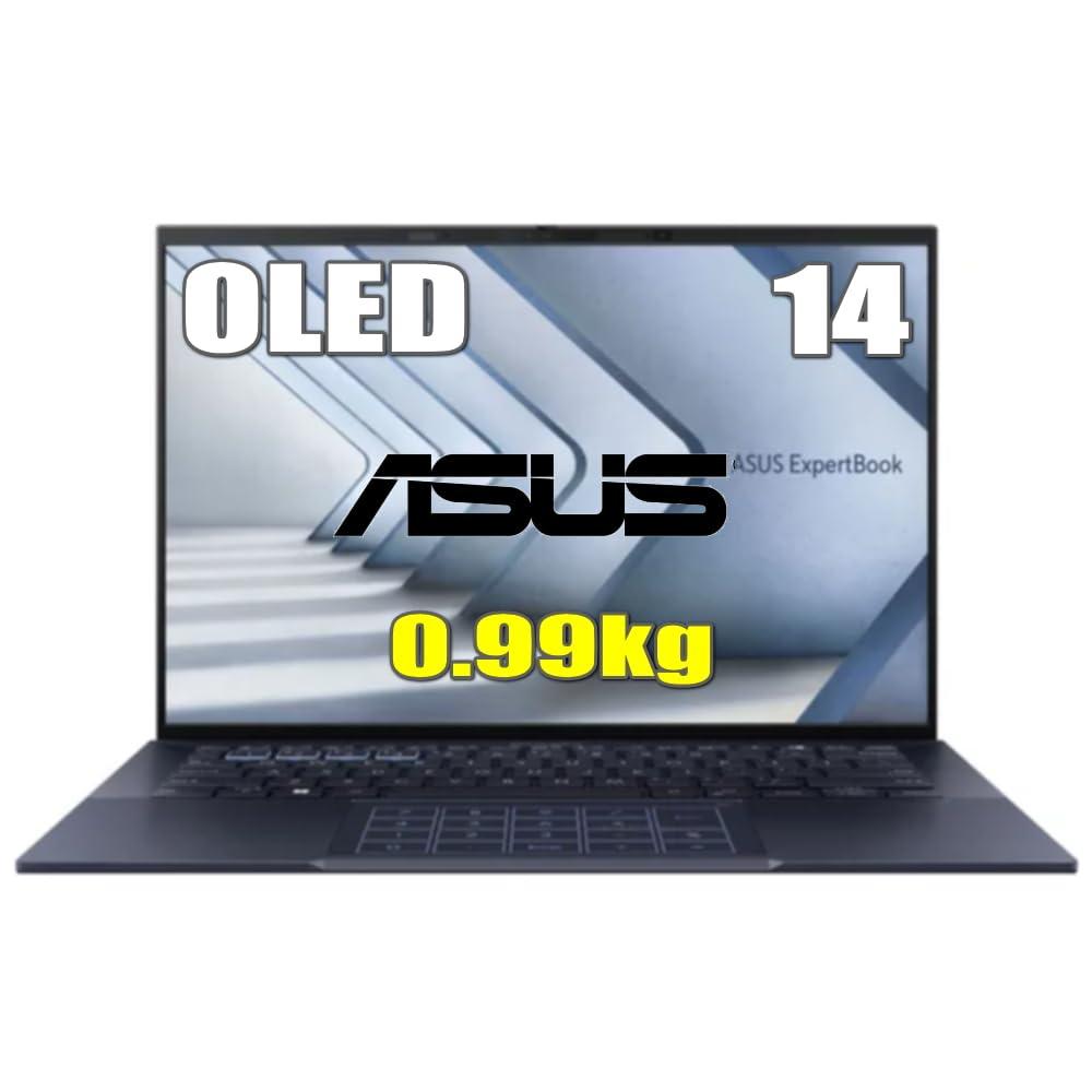 ASUS エイスース B9403CVAR-PP1958X (Intel Core 5/16GB/512GB SSD/光学ドライブなし/Windows 11 Pro/Officeなし/14.0型/スターブラック/指紋認証対応、顔認証対応)(B9403CVAR-PP1958X)