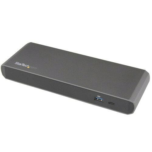 For PC - STARTECH.COM StarTech.com Thunderbolt 3 対応ドッキングステーション デュアル4K対応サンダーボルトドック MacとWindowsに対応 USB PD対応 TB3DK2DPPD