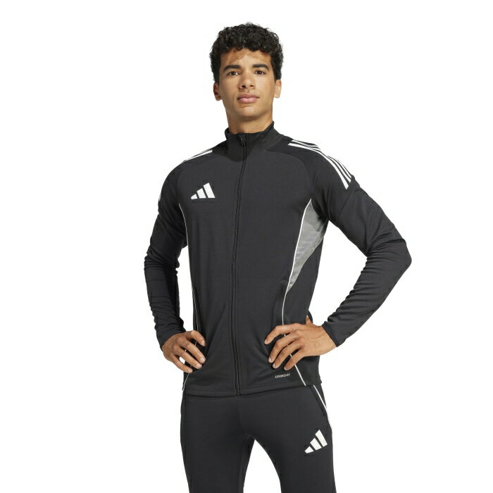 Accessories （Bags, Gloves） - ADIDAS アディダス 51_TIRO25_トレーニングJKT (JSJ91) [色 : BLK/チームGRYフォ] [サイズ : J/2XL]