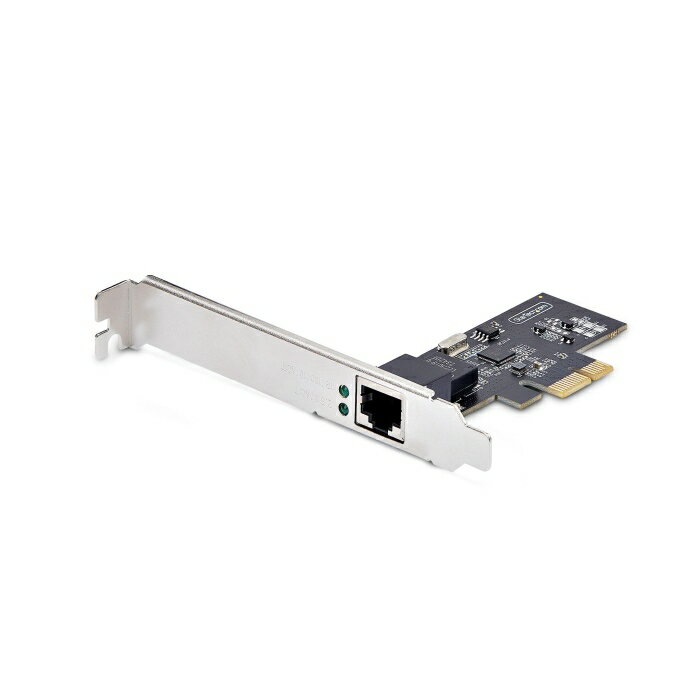 STARTECH.COM ネットワークアダプターカード/1ポート 2.5Gbps LAN/PCIe x1(PR12GI-NETWORK-CARD)