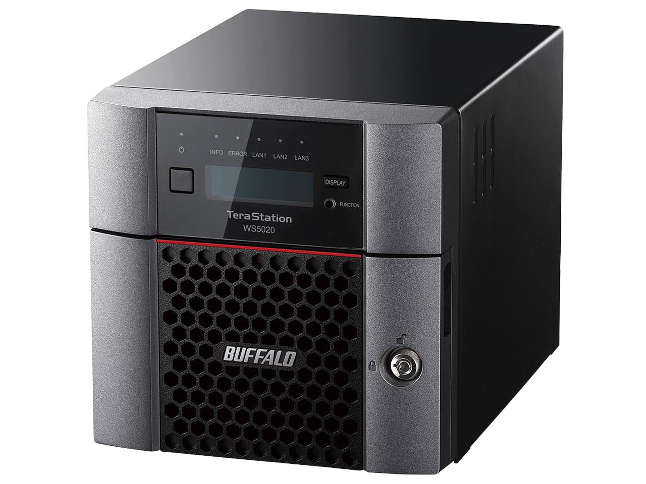BUFFALO バッファロー TeraStation WSIoT 2025WG デスクトップ 2ベイ 04TB(WS5220DN04W5)