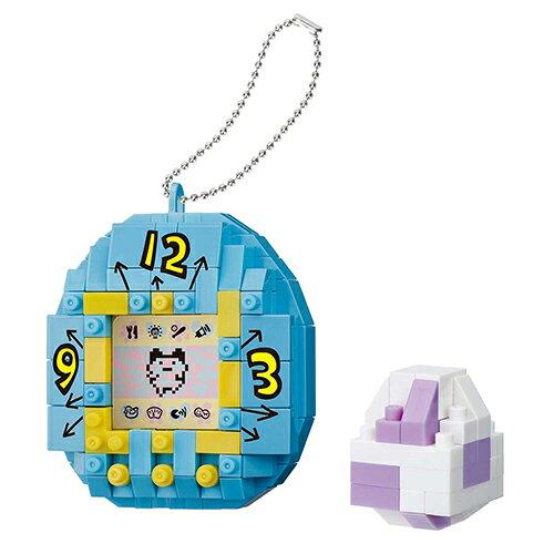 カワダ NBCC_238 ナノブロック 初代たまごっち (ブルー)