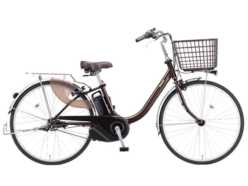 Electric Assisted Bicycles - PANASONIC パナソニック panasonic ビビ・L・オシアルキ BE-FLW633T2 アースブラウン 26型 外装3段段 【北海道・沖縄・離島・一部の地域への配送不可】 【防犯登録無償対象品】【沖縄・離島への配送不可】