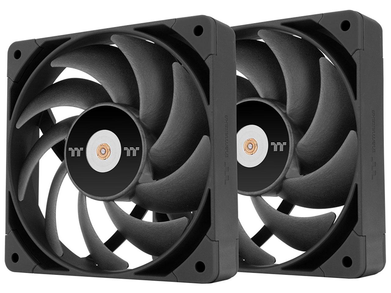 Thermaltake TOUGHFAN 12 Pro /BlackPC Cooling Fan 2 Pack (CL-F159-PL12BL-A)