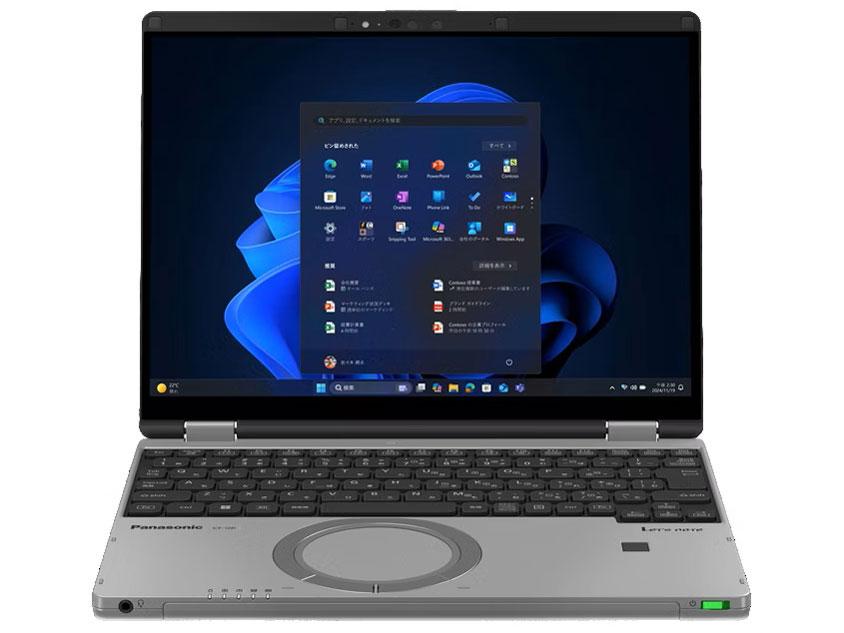 PANASONIC パナソニック CF-QR4LDTCR Panasonic Let's note QR4 Windows 11 Pro 12.0〜12.9型（インチ） Core i5 メモリ16GB SSD 512GB 1920×1280 Webカメラ有り Bluetooth v5.3 Office無し 1.0〜1.5kg グレー系