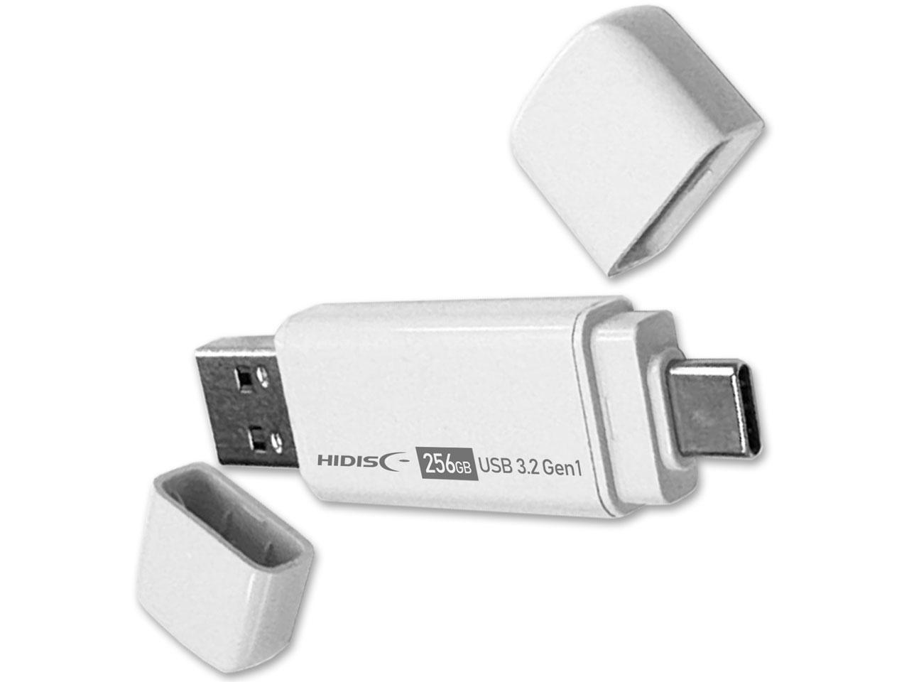 磁気研究所 HIDISC 手軽にデータ移行できるType-C＆USB A両対応メモリ 256GB