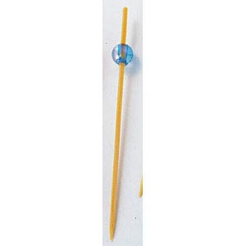 Bamboo Skewers - ヤマコー 21095 ビーズ串 7cm 青 50本入 16-253-08