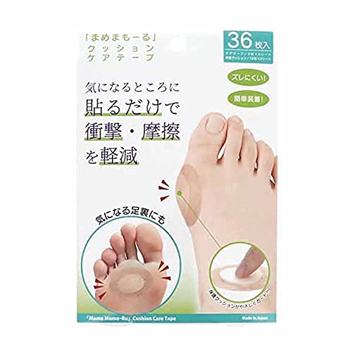 シェモア まめまもーる クッション ケアテープ ケアテープ:36枚 保護クッション:36枚 (2008235)