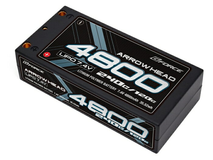 ジーフォース(G-Force) G-FORCE Arrow Head LiPo バッテリー 7.4V ...