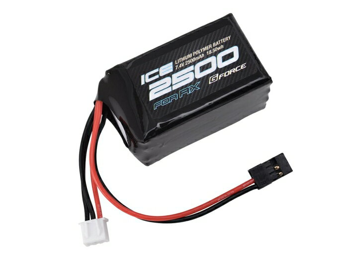ジーフォース(G-Force) G-FORCE ICE LiPo 7.4V 2500mAh(受信機用 ...