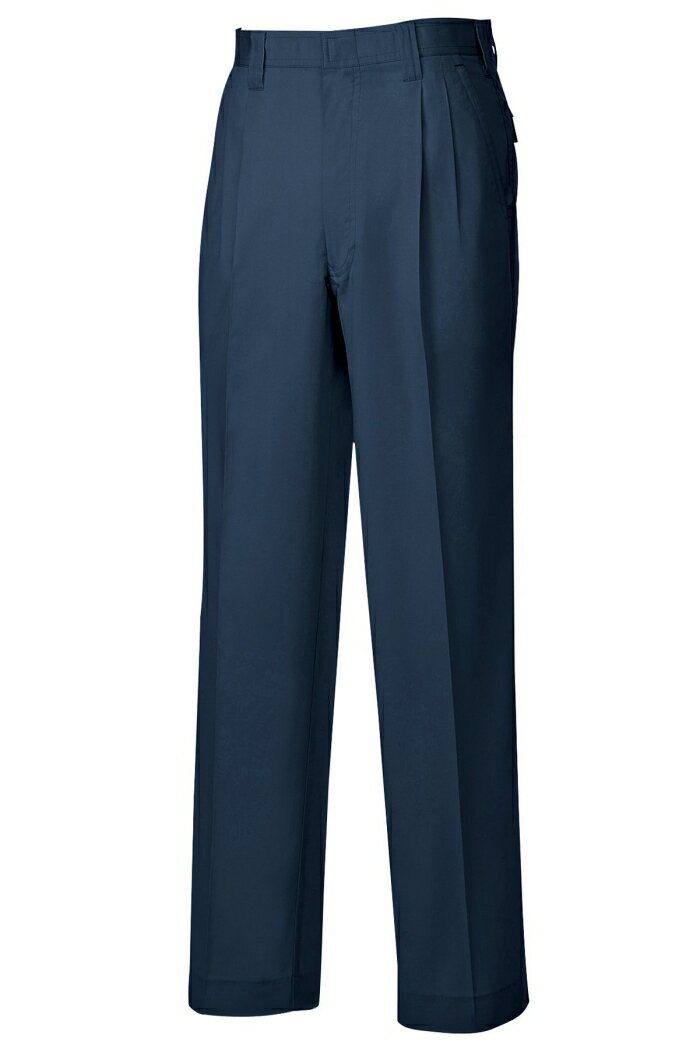 Work Clothes - SOWA ソーワ 桑和 619 ツータックスラックス 79サイズ ネイビー(1) Absolute GEAR (2131215)