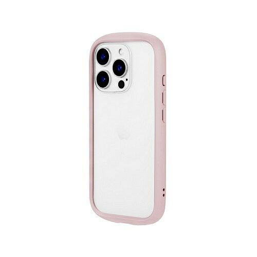 Rakuten - MSソリューションズ iPhone16 Pro Cleary 耐衝撃ハイブリッドケース ダスティピンク LN-IP24PLCPK (2113610)