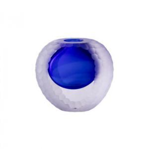 ミュールミル 花器 ロシェ カットボウル 瑠璃 CG-626Bl (2295195)
