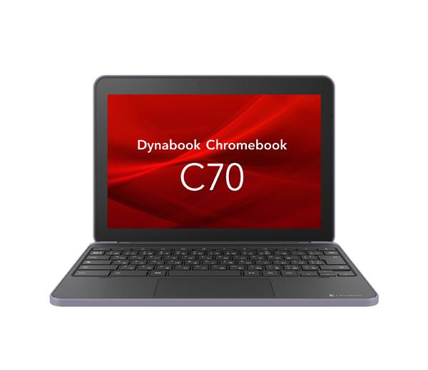 DYNABOOK ダイナブック A6KCMYM4415W Dynabook Chromebook C70/受発注モデル Chrome OS 〜10.9型（インチ） Kompanio メモリ4GB Webカメラ有り Bluetooth v5.2 Office無し 1.0〜1.5kg