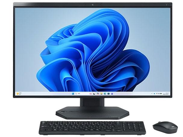 NEC 日本電気 LAVIE A27 A2795/LAB-B ファインブラック/Ci7-1355U/16GB/SSD512GB/DVDスーパーマルチドライブ/Win11H/Microsoft365P(24か月版)/OfficeH＆B2024オプション付/27型IPS/FHD(PC-A2795LAB-B)