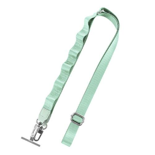 MSソリューションズ LNSS13GR スマートフォン(汎用) ショルダーストラップ「SHOULTY MULTI STRAP」推し活ストラップタイプ グリーン
