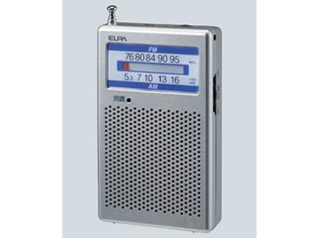 ELPA(朝日電器) AM/FMポケットラジオ