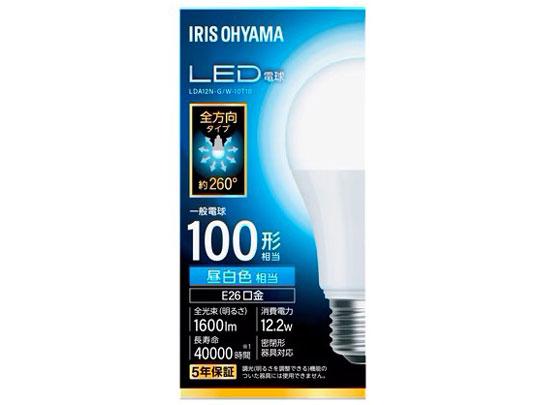 IRISOHYAMA アイリスオーヤマ IRIS 106656 LED電球 E26 全方向 100形 ...