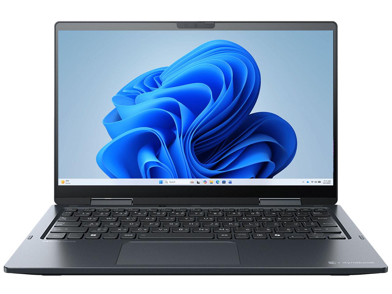 DYNABOOK ダイナブック P1V6APBL Dynabook dynabook V6/A Windows 11 Home 13.3型（インチ） Core Ultra5 メモリ16GB SSD 256GB 1920×1080 Webカメラ有り Bluetooth v5.4 Office有り 1.0kg未満 ブルー系